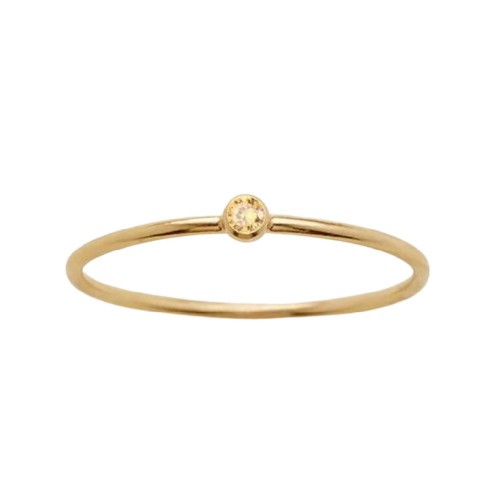 Gold Birthstone Rings | Birthstone Rings | FLEURENZ