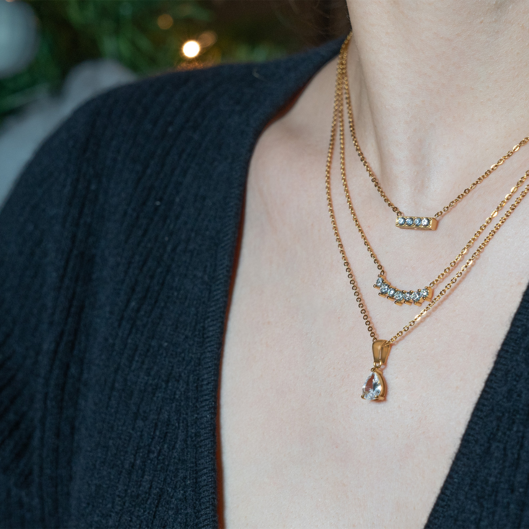 EVELYN Gold Necklace | EVELYN Necklace | FLEURENZ