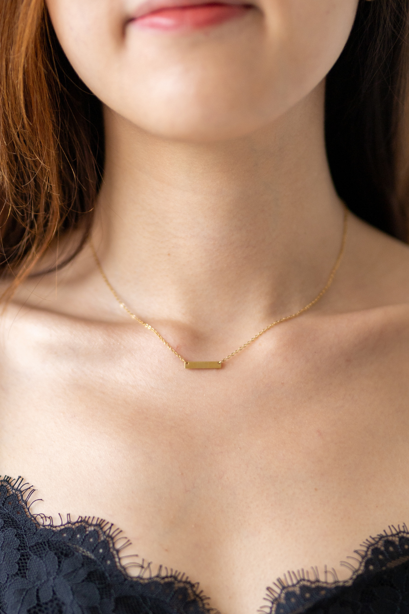 SAM MINI BAR NECKLACE FLEURENZ