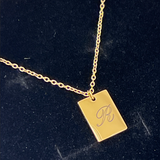 GREY Custom Engraved Necklace