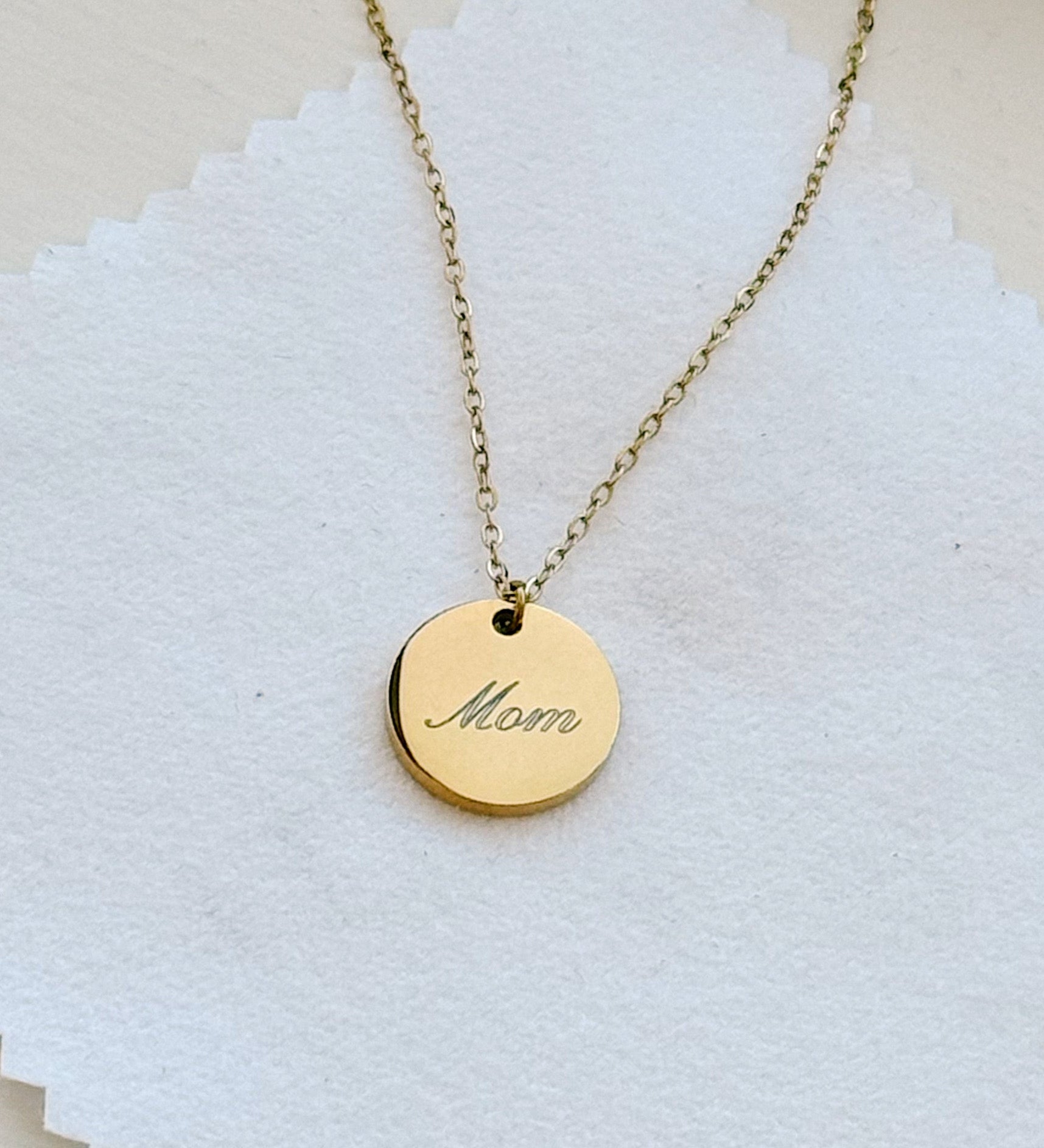 GREY Custom Engraved Necklace