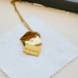 GREY Custom Engraved Necklace