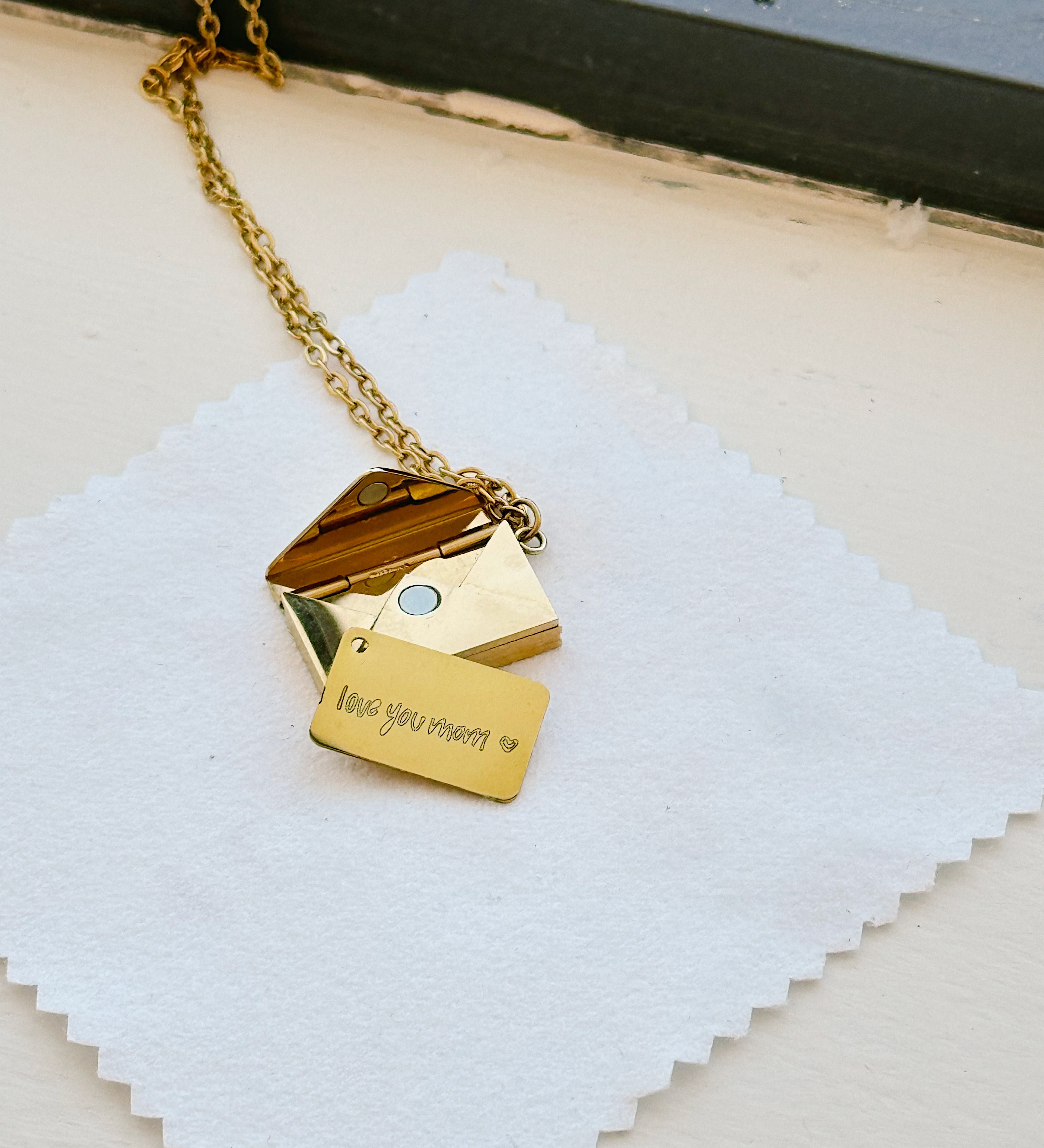 GREY Custom Engraved Necklace
