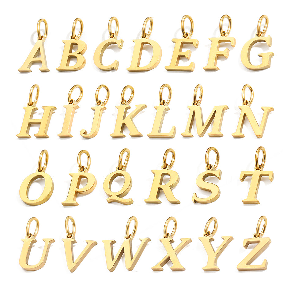 BEA Initial Letter Necklace