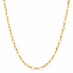 FLEURENZ LOLA gold necklace on a white background