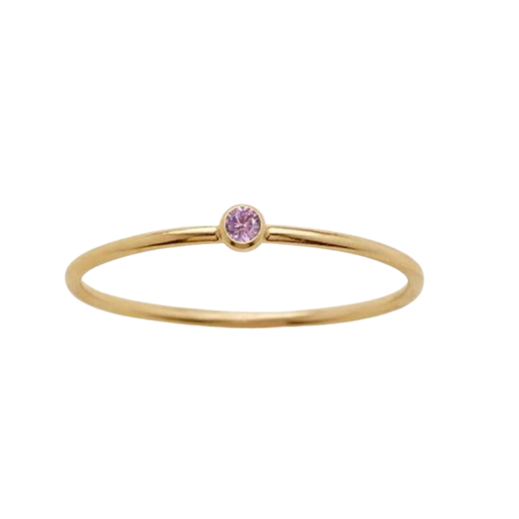 Gold Birthstone Rings | Birthstone Rings | FLEURENZ