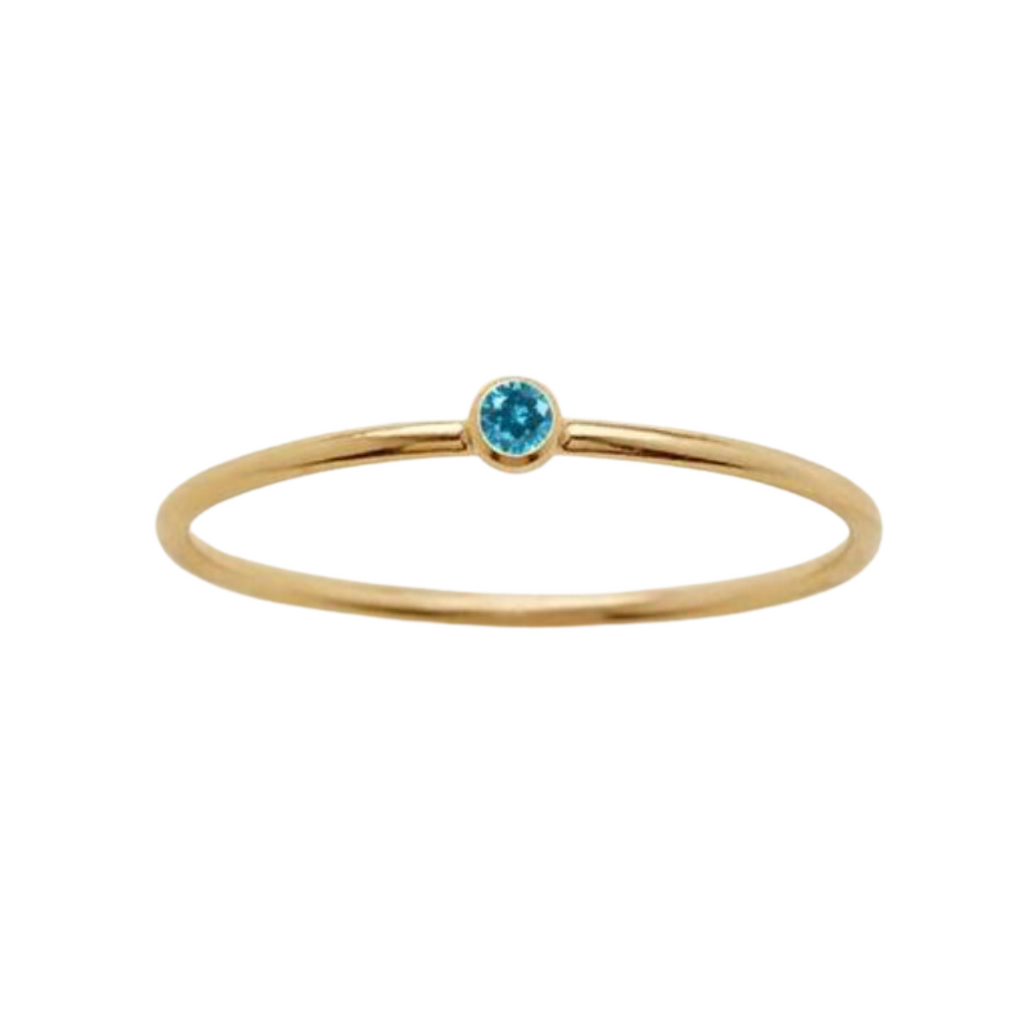 Gold Birthstone Rings | Birthstone Rings | FLEURENZ