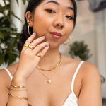 JUNE Gold Ring | JUNE Ring | FLEURENZ
