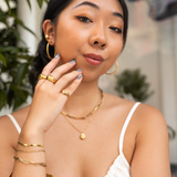 JUNE Gold Ring | JUNE Ring | FLEURENZ