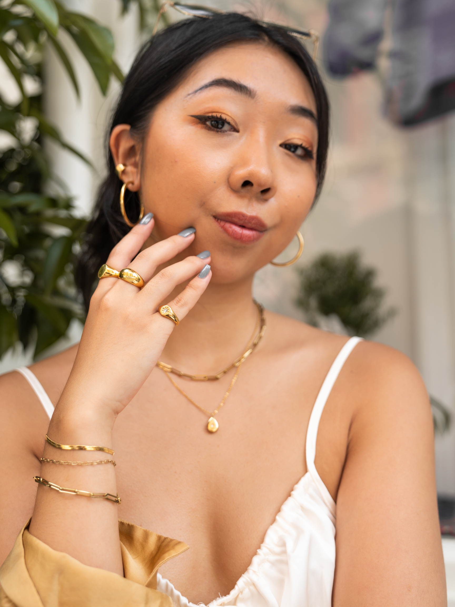 JUNE Gold Ring | JUNE Ring | FLEURENZ
