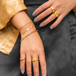 JUNE Gold Ring | JUNE Ring | FLEURENZ