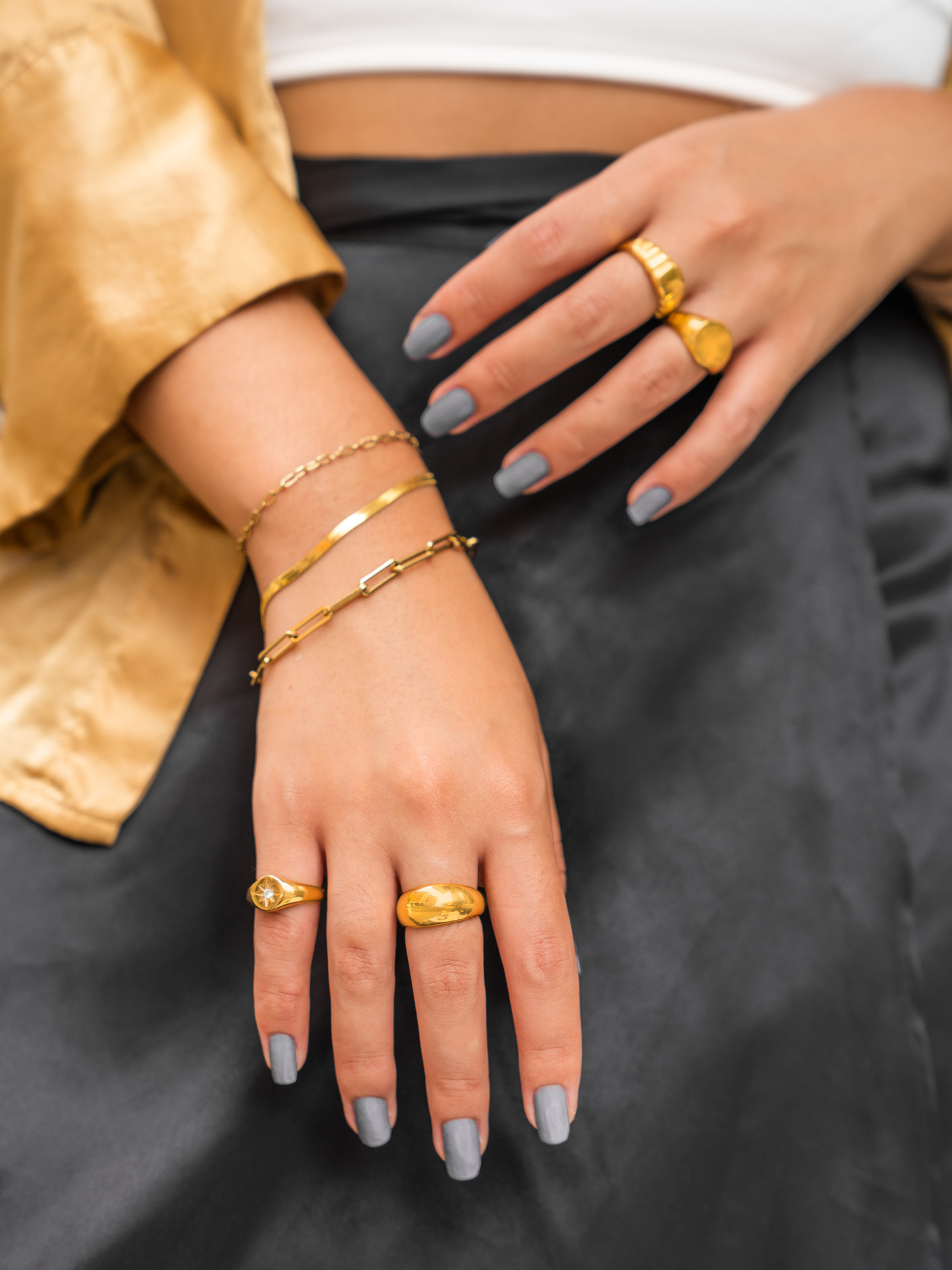 JUNE Gold Ring | JUNE Ring | FLEURENZ