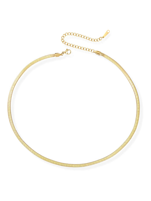 DEANNE Herringbone Necklace | Herringbone Necklace | FLEURENZ