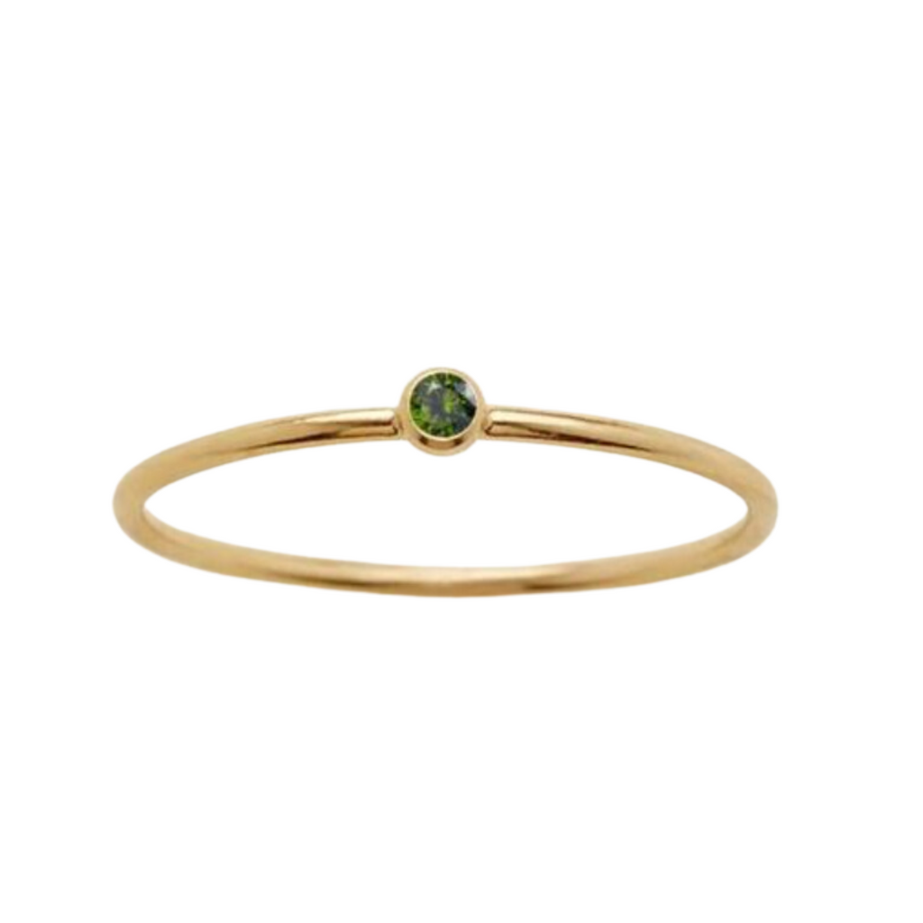 Gold Birthstone Rings | Birthstone Rings | FLEURENZ