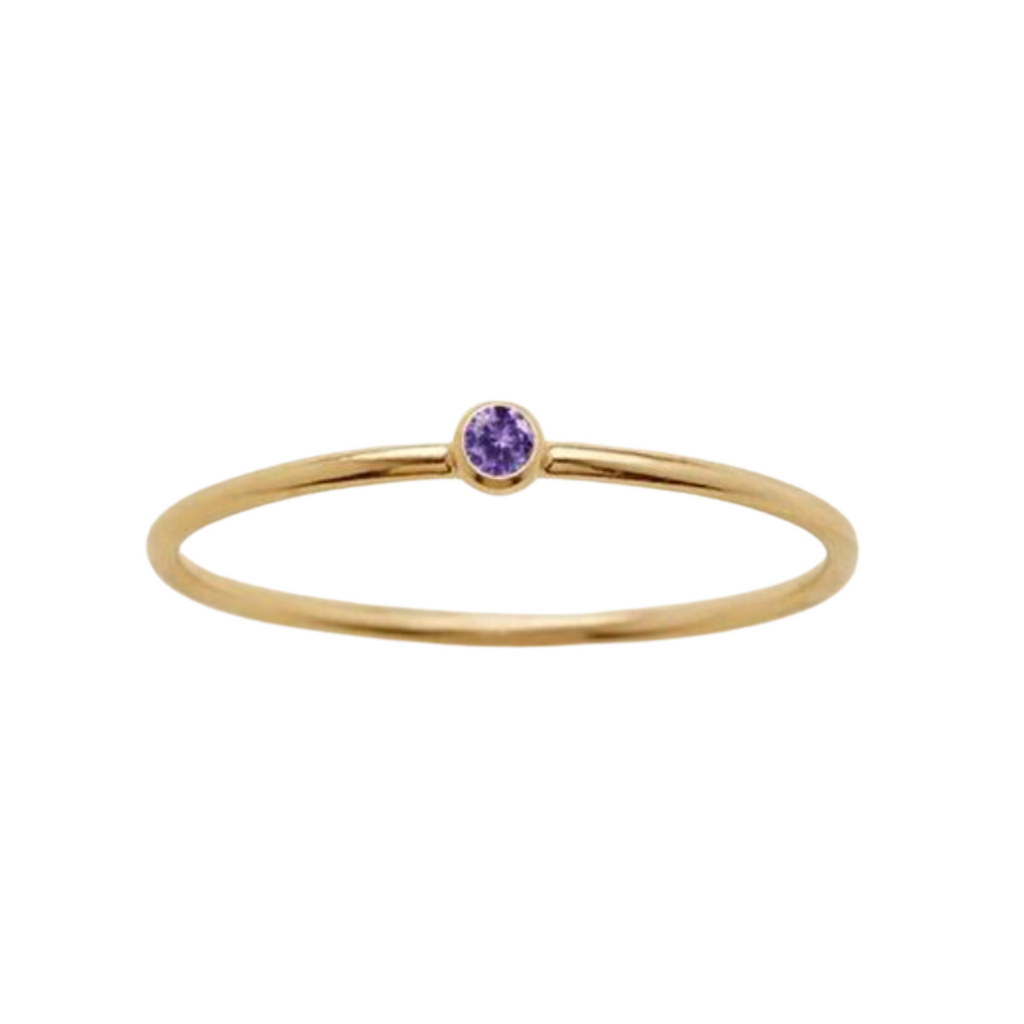 Gold Birthstone Rings | Birthstone Rings | FLEURENZ