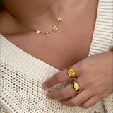 LUNA Custom Letter Necklace