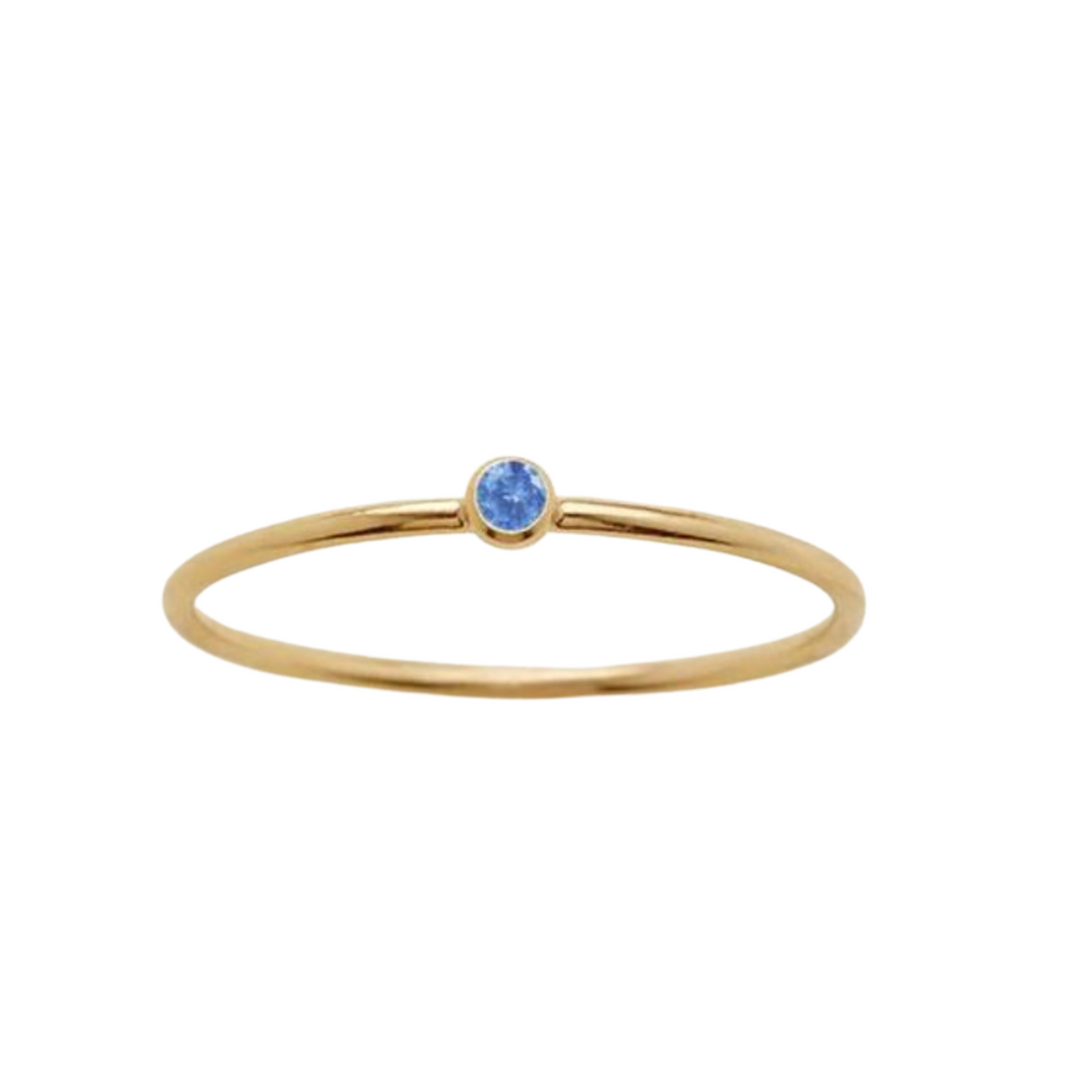 Gold Birthstone Rings | Birthstone Rings | FLEURENZ