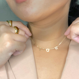 LUNA Custom Letter Necklace