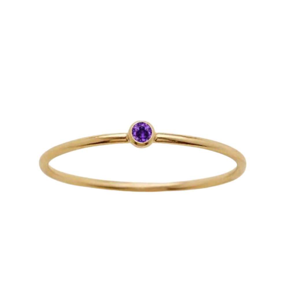 Gold Birthstone Rings | Birthstone Rings | FLEURENZ