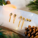 FLORENTINA Chain Drop Earring | FLORENTINA Earrings | FLEURENZ