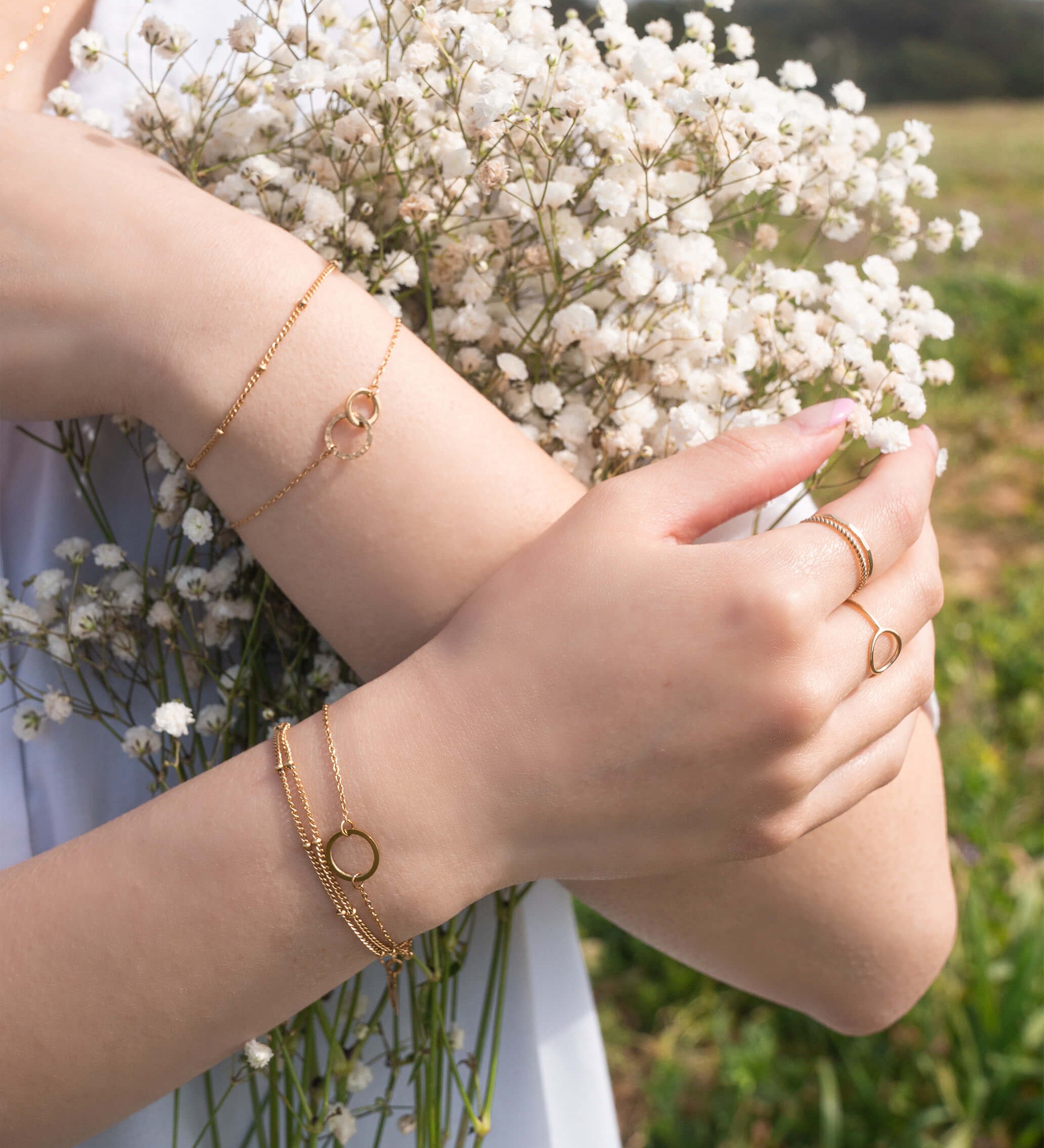 FLORENCE Beaded Stacking Ring | FLORENCE Ring | FLEURENZ