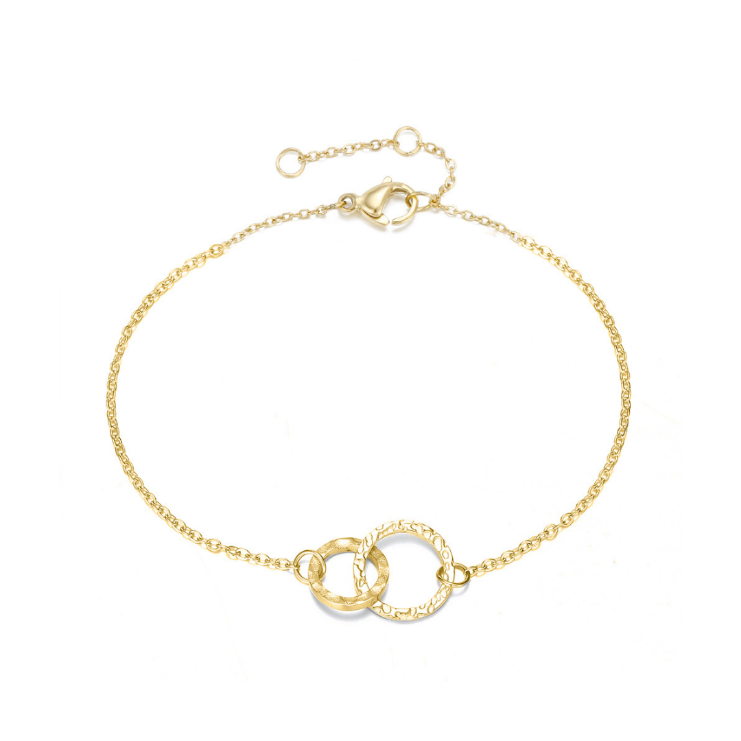 IAN Circle Linked Bracelet 