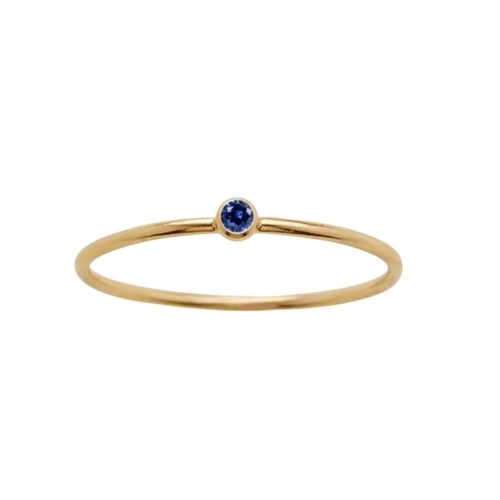 Gold Birthstone Rings | Birthstone Rings | FLEURENZ