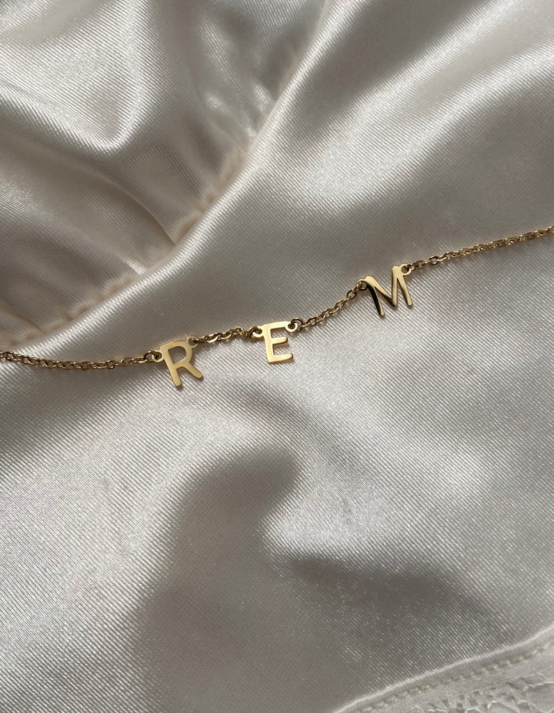 LUNA Custom Letter Necklace