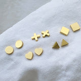 GABRIELLE Heart Stud Earring | Heart Stud Earring | FLEURENZ