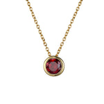 Gold Birthstone Necklaces | Birthstone Necklaces | FLEURENZ