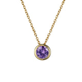 BIRTHSTONE NECKLACES