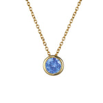 Gold Birthstone Necklaces | Birthstone Necklaces | FLEURENZ