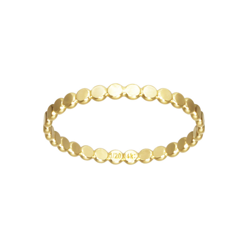 FLORENCE Beaded Stacking Ring | FLORENCE Ring | FLEURENZ